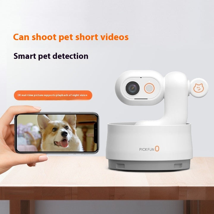 Smart Pet Camera – 64GB Remote Monitor for Dogs & Cats